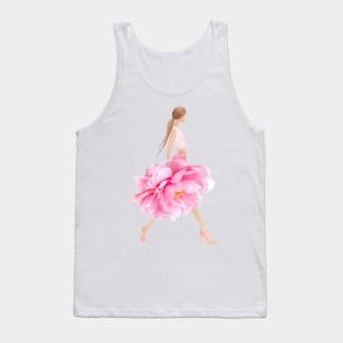 Fashion peonies Tank Top